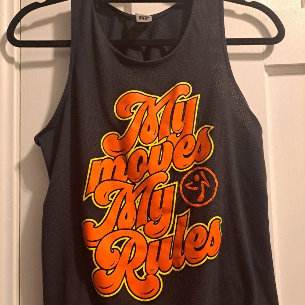Zumba Tank Top - Sm/Med Black